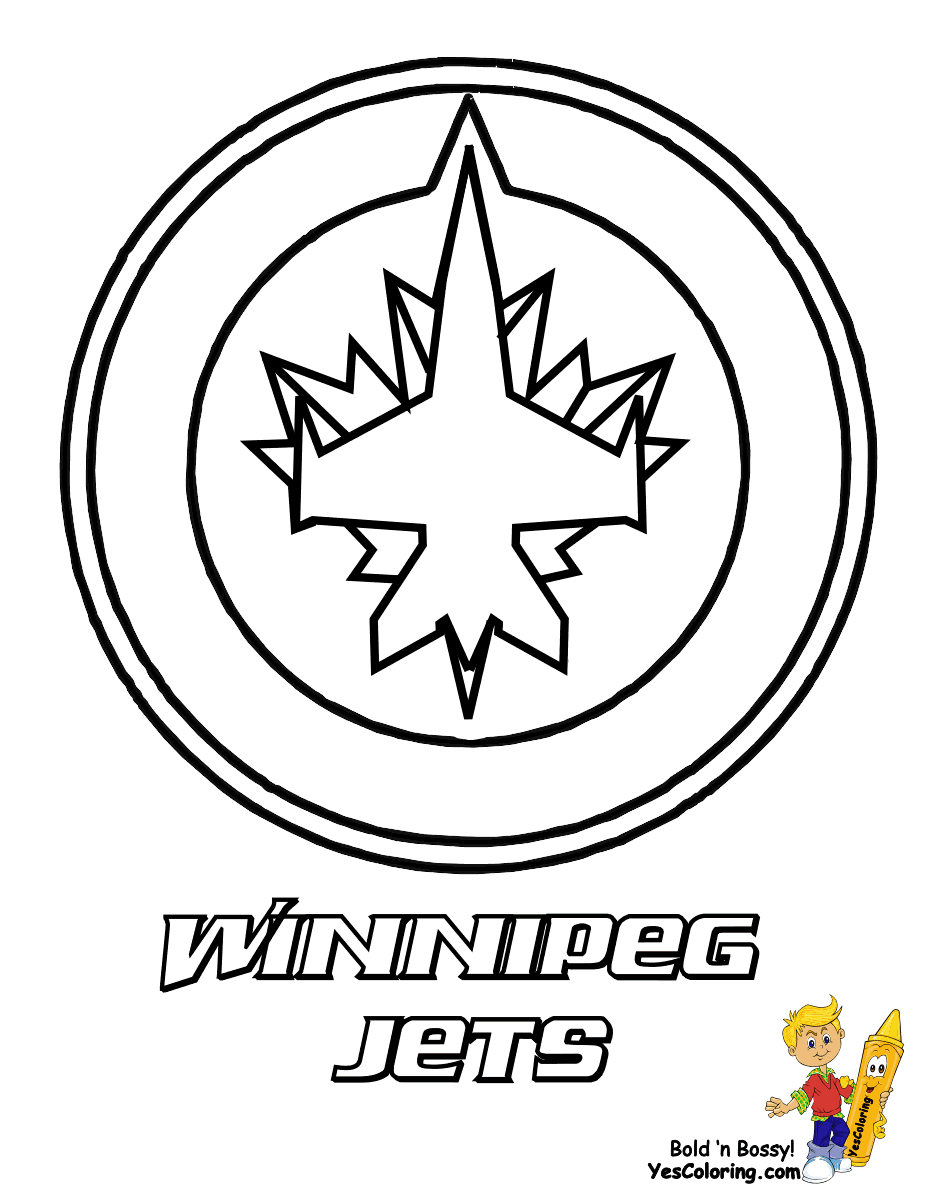 Nhl Symbols Coloring Pages Coloring Home