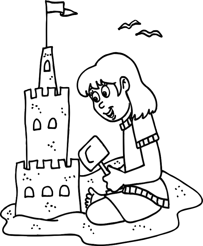 Beach | Coloring Pages