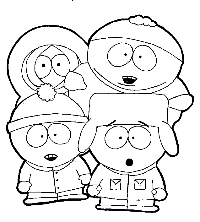 South Park Coloring Pages Printable for ...