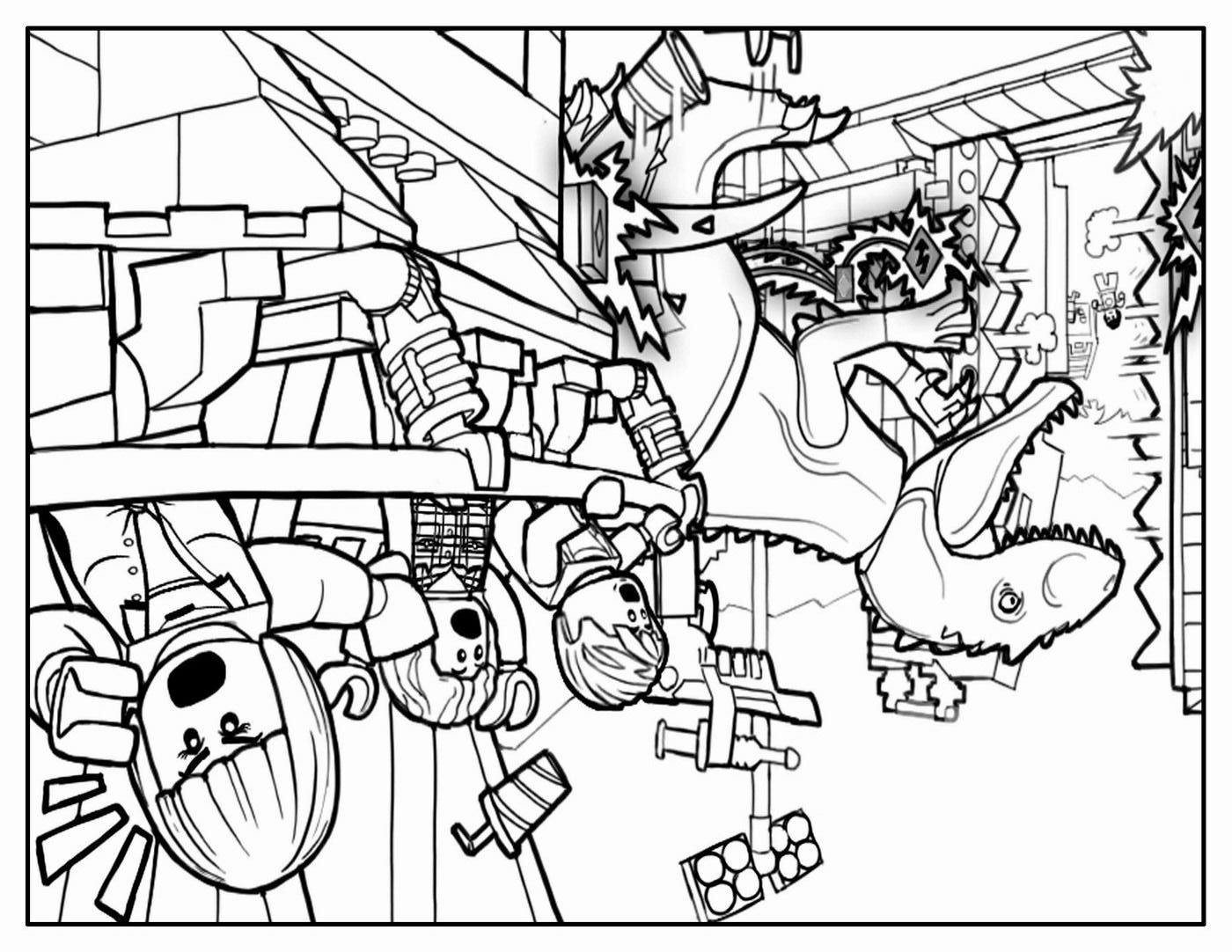 9 Pics of LEGO Printable Coloring Pages Jurassic World - Jurassic ...