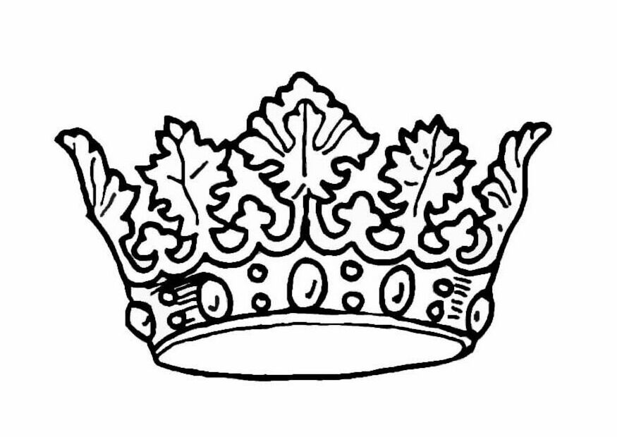 Crown Coloring Pages | Coloring Pages