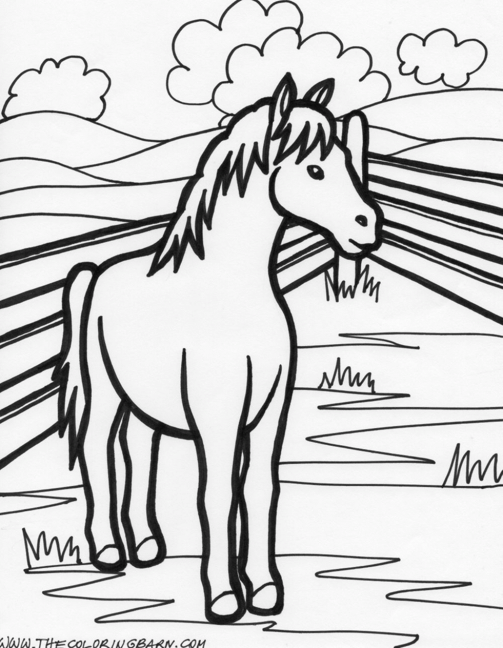 Animal Coloring Pages Farm Animal Coloring Pages Printable Farm ...