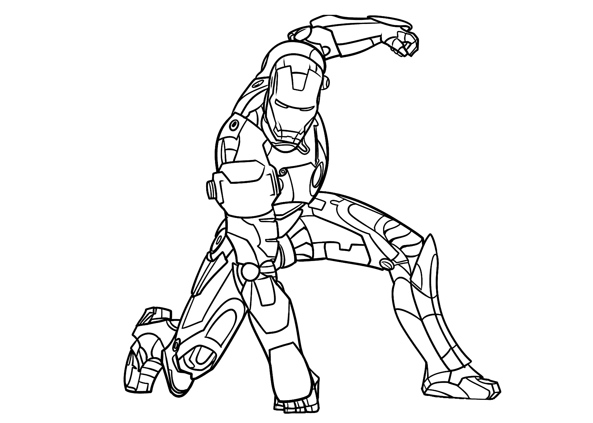 Iron Man Coloring Pages Free Printable - Coloring Home