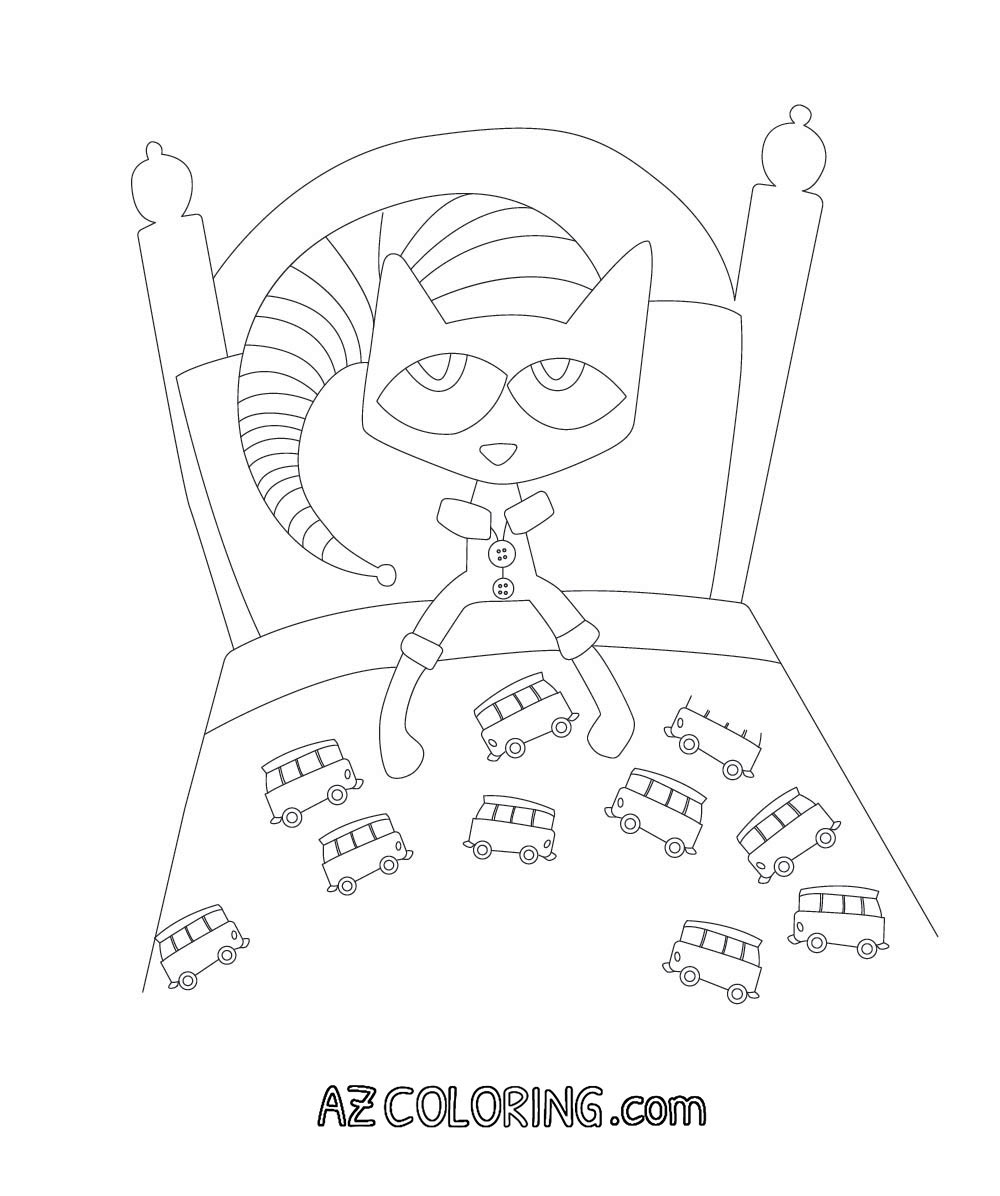 Pete The Cat Printables Coloring Home