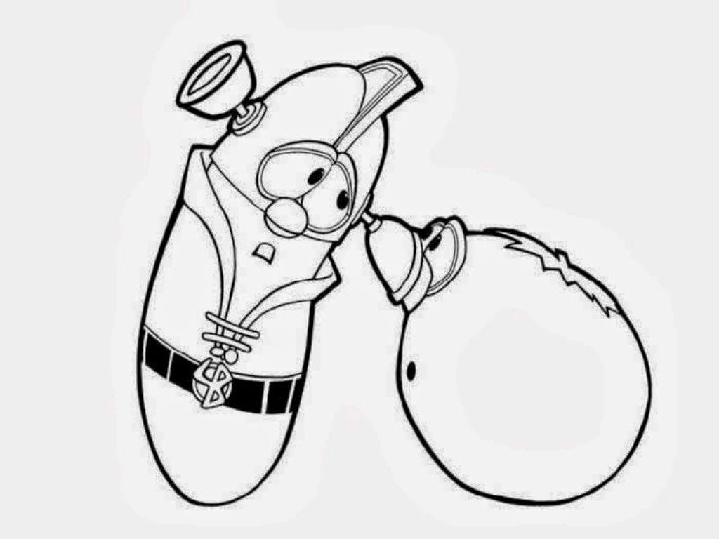 unbelievable Veggie Tales Coloring Pages - stunning Coloring ...