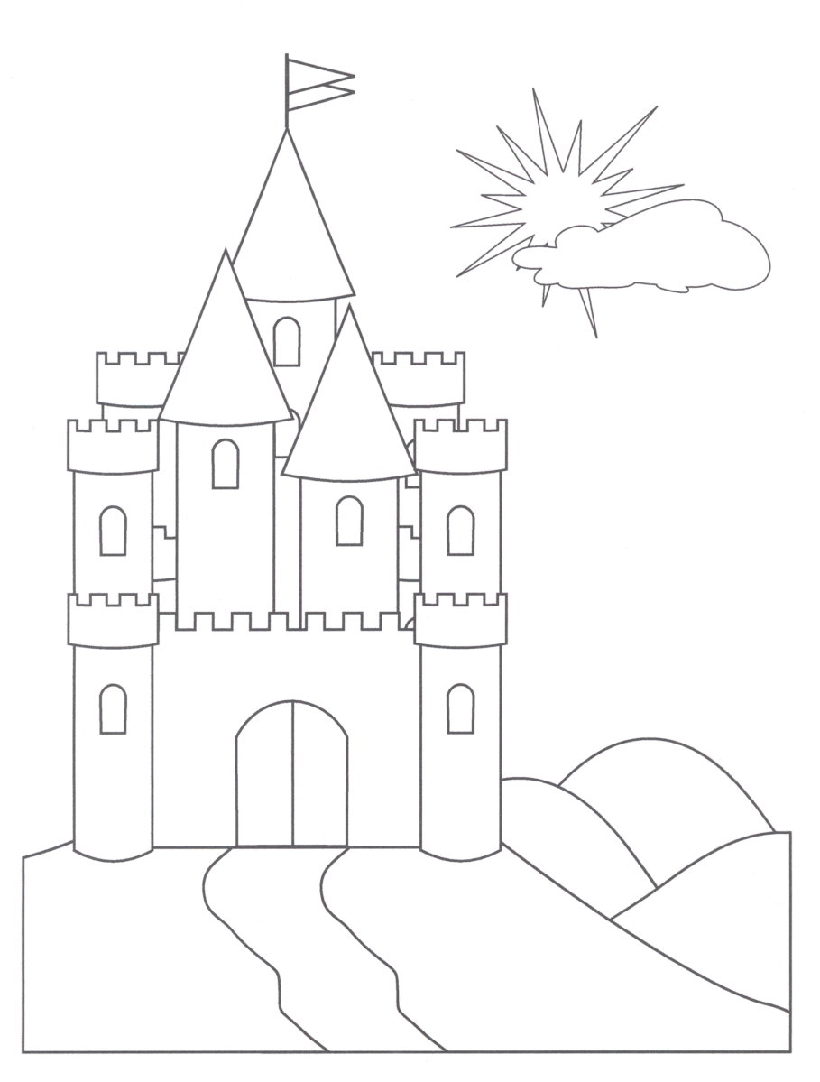 Craftsmanship Free Printable Castle Coloring Pages For Kids ...