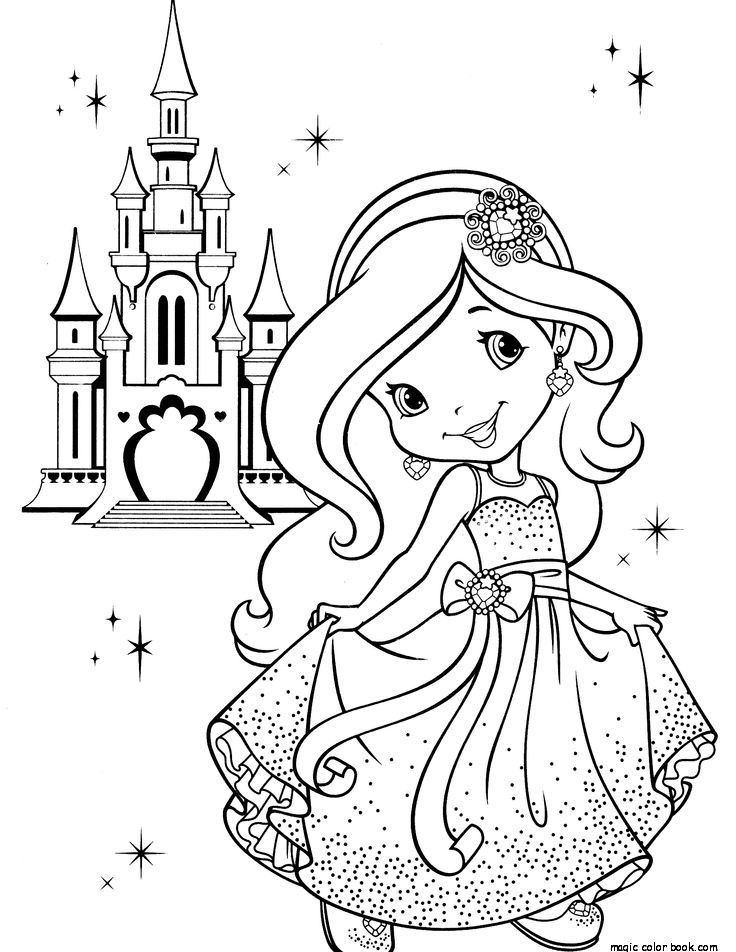 Crown Princes Coloring Page - Coloring Home