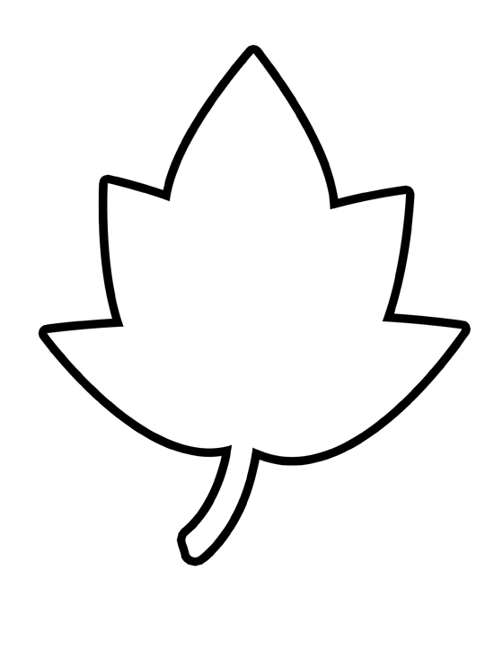 Free Printable Leaf Coloring Sheets - High Quality Coloring Pages