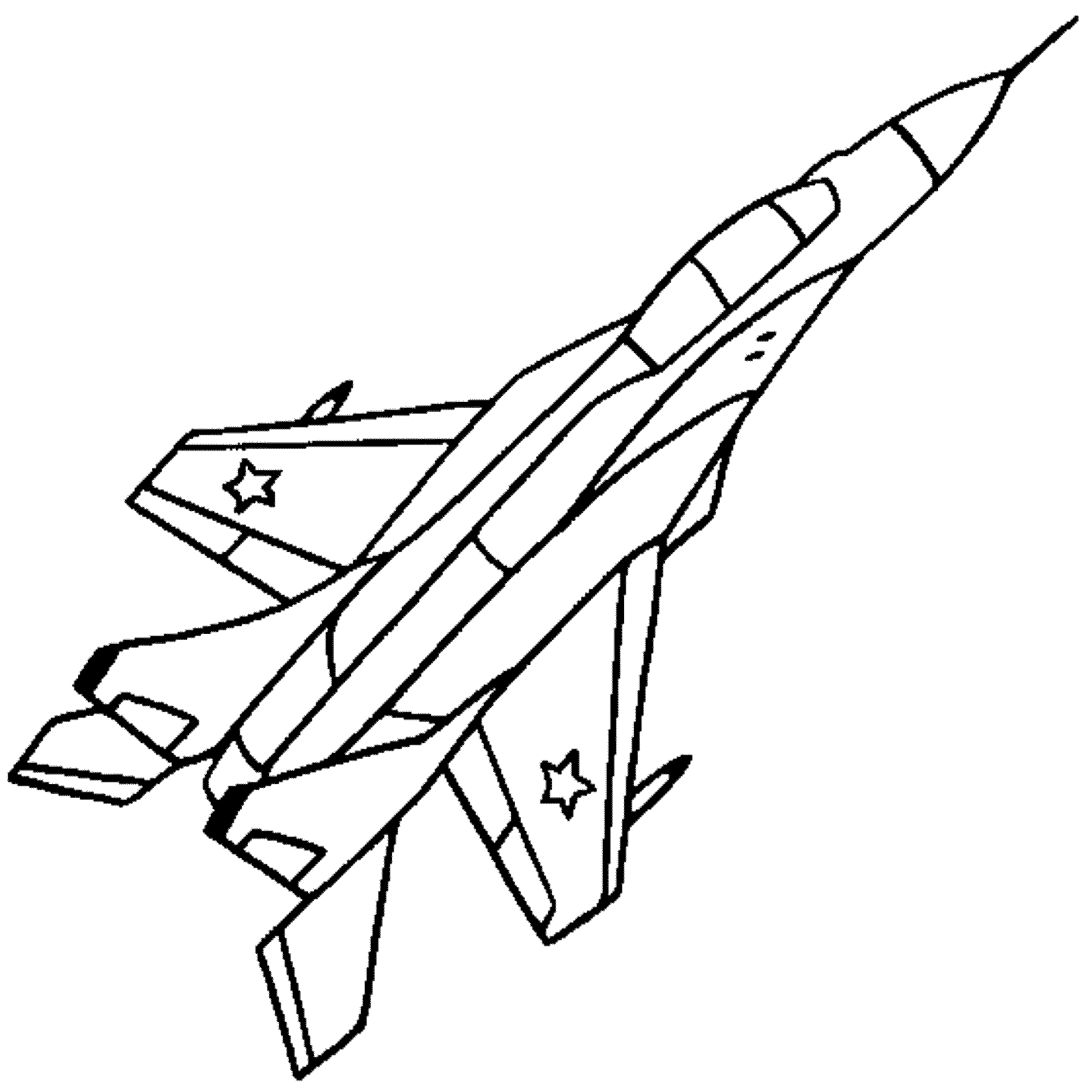 Fighter Jet Coloring Pages Free Coloring Home