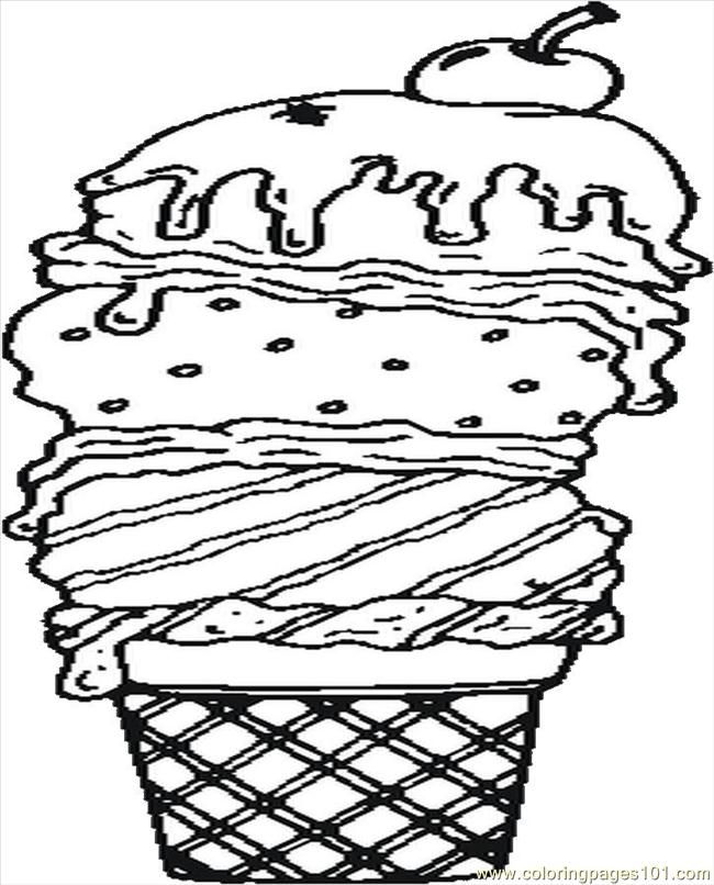 Ice Cream Sundae Coloring Pages Ice Cream Coloring Sheets Jpg Car 