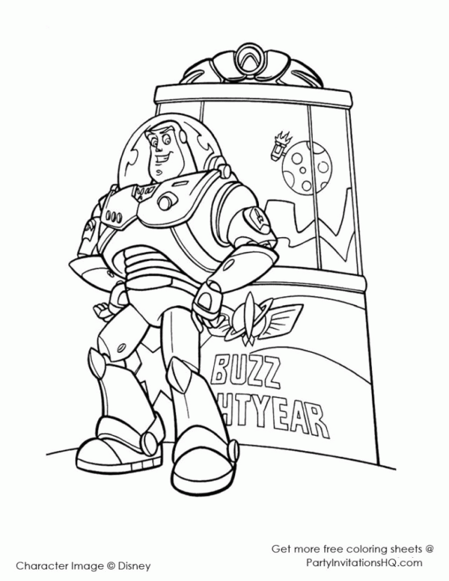 Great Coolest Buzz Lightyear Coloring Pages Best For Kids 