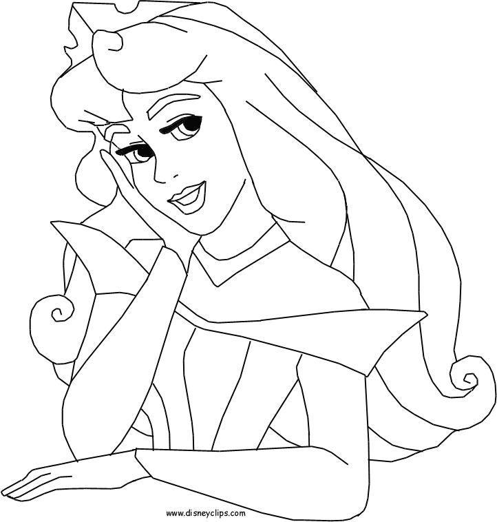 disney princess aurora coloring pages coloringpages com