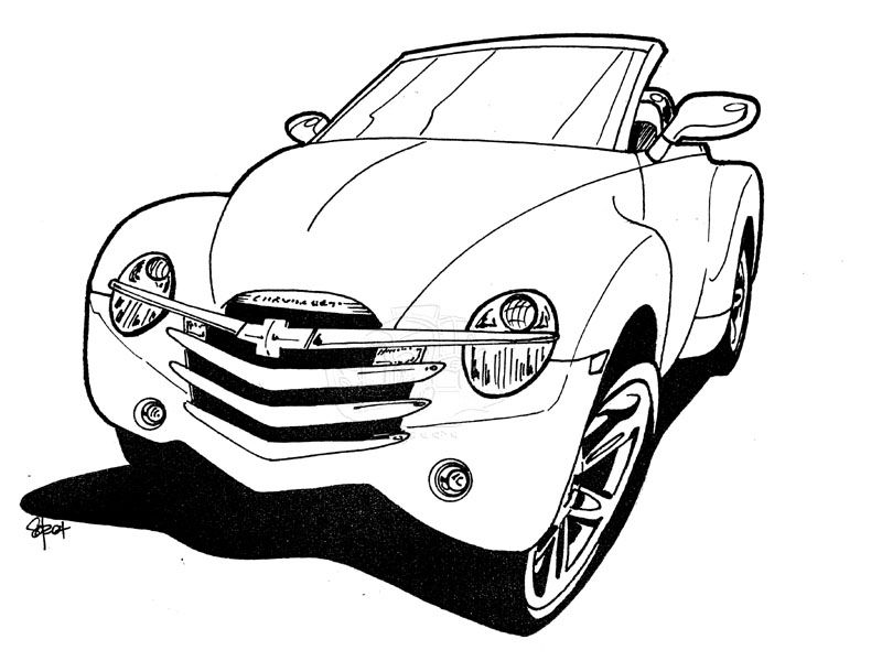 Mercedes Classic Cars Coloring Pages - Classic Car Coloring Pages 