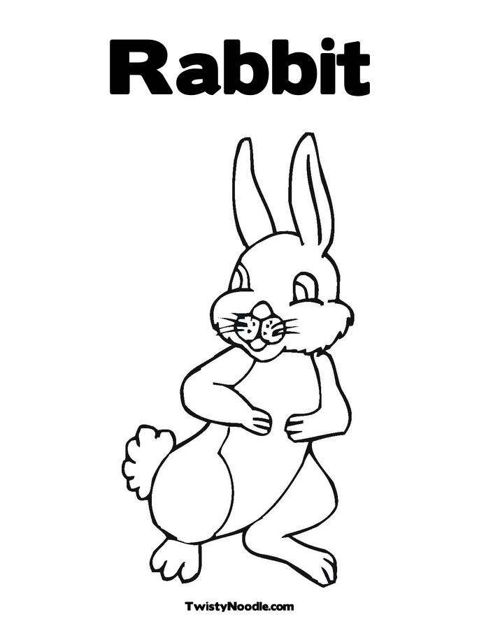 thumper the rabbit Colouring Pages (page 3)