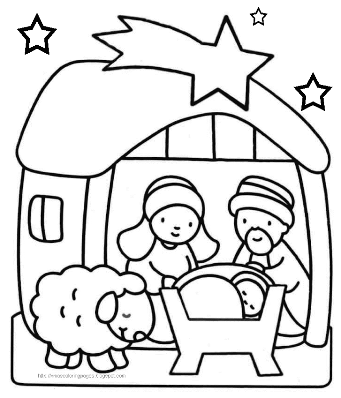 Free Religious Coloring Pages
