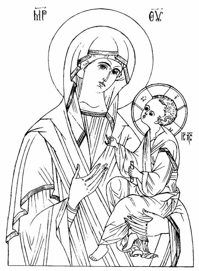 hail mary coloring pages for kids - photo #23