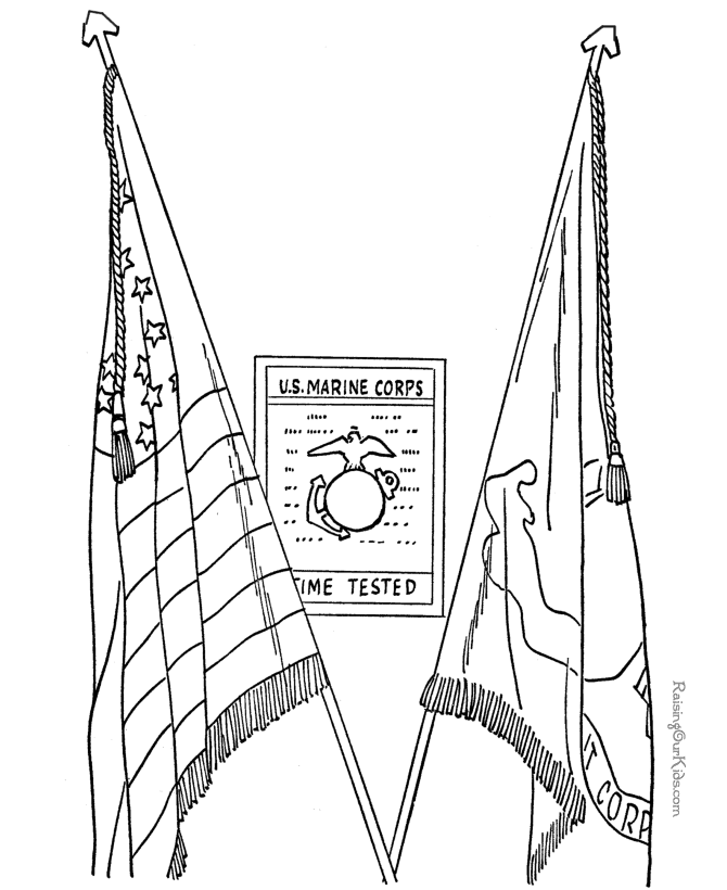 Veterans Day - Free coloring pages 012