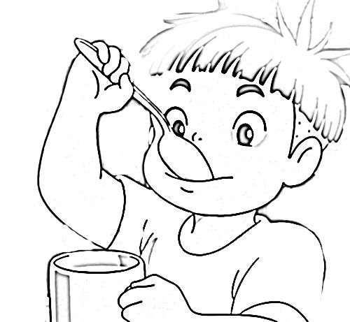 Coloring Pages Ponyo Page 1