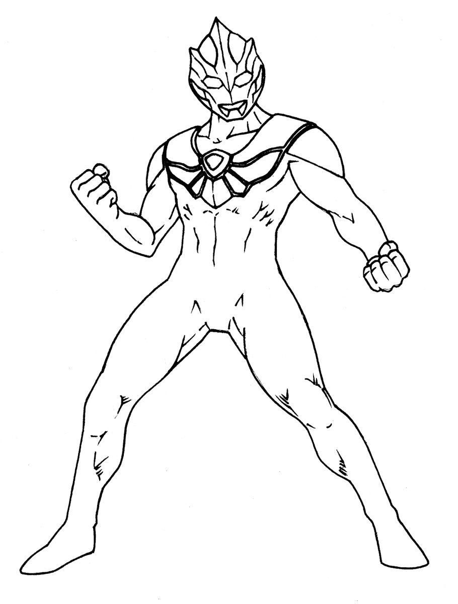 Coloring Page Ultraman | Coloring pages, Coloring pages for boys, Coloring  pages to print