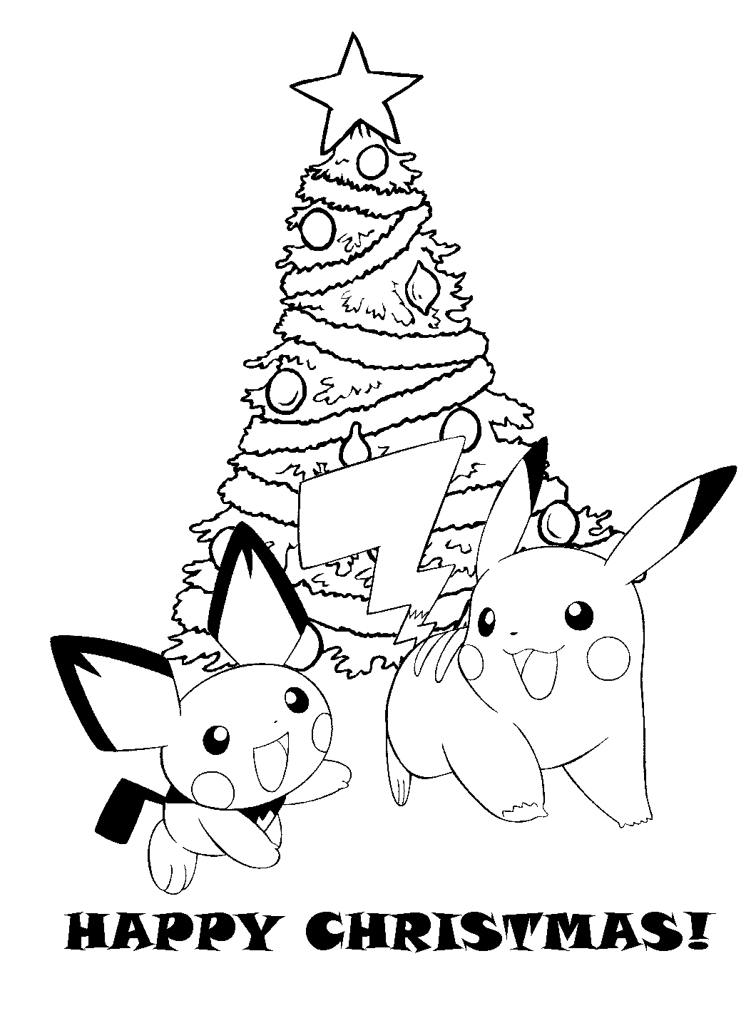 POKEMON COLORING PAGES | Christmas ...