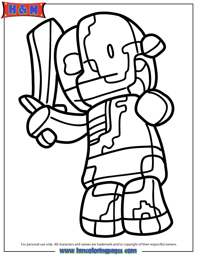 Minecraft Coloring Pages Zombie Coloring Pages Kids 2019