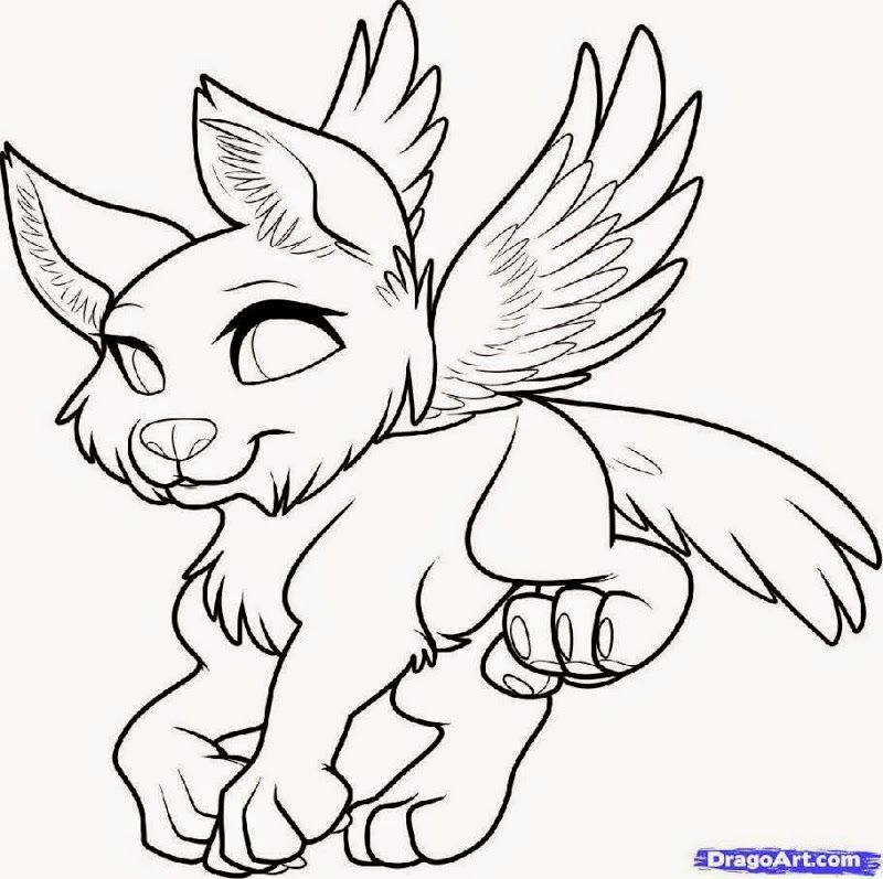 Baby Clawdeen Wolf Coloring Pages - Coloring Page
