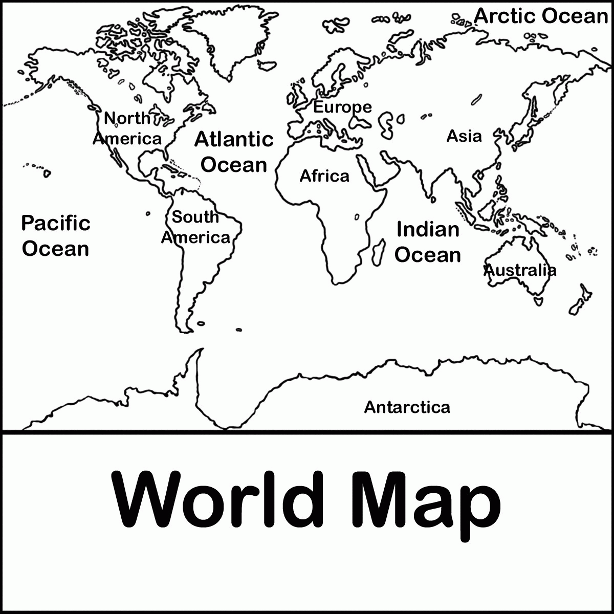 World Map Coloring Pages World Map Printable World Map Coloring Page Images