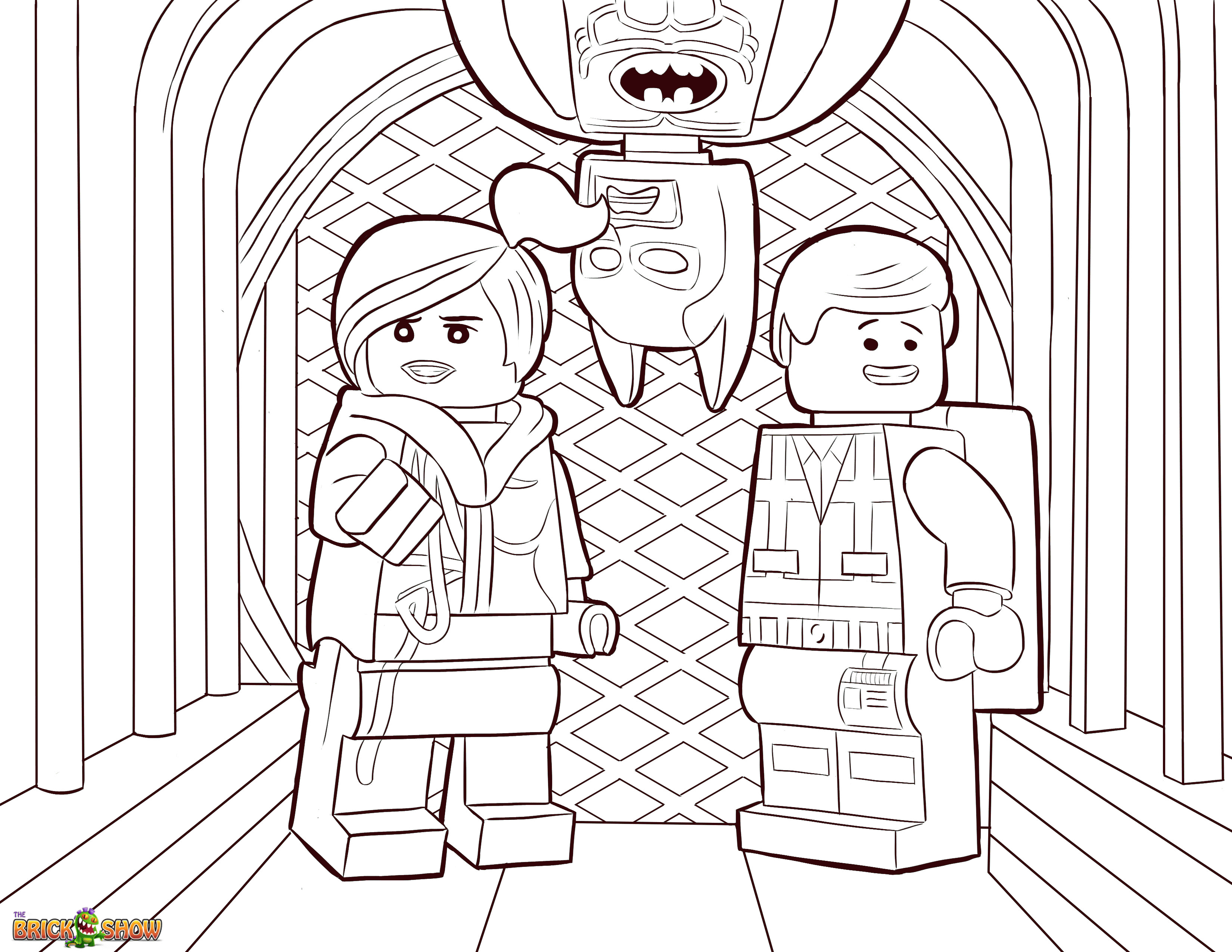 Lego Movie Coloring Pages Coloring Home