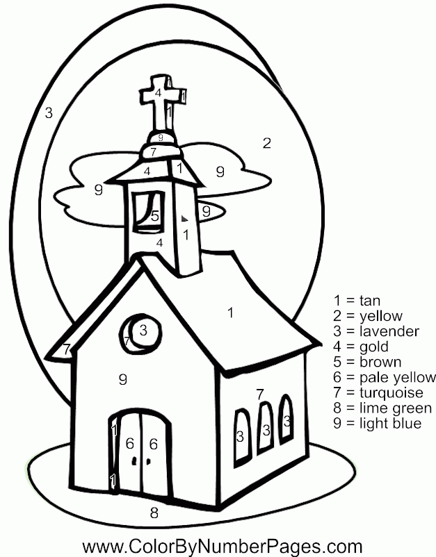 Church Coloring Pages For Kids Coloring Home