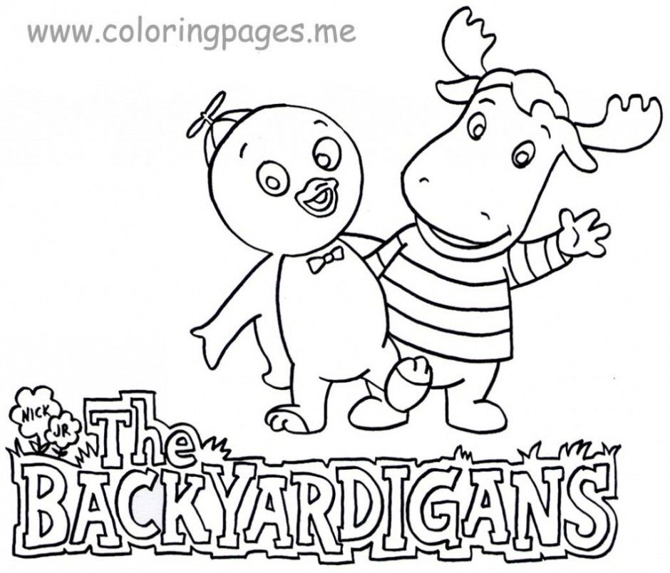 Backyardigans Color By Number The Backyardigans Wiki 197870 