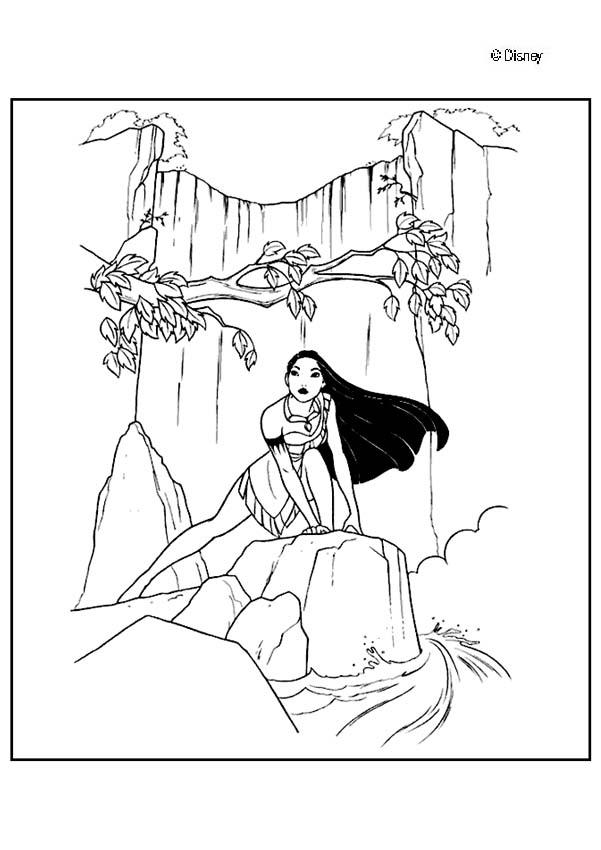 Pocahontas Disney Coloring Images & Pictures - Becuo