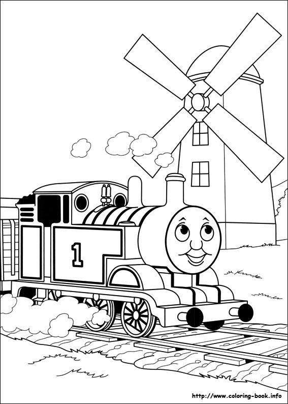 Thomas Coloring Pages For Kids - Coloring Home