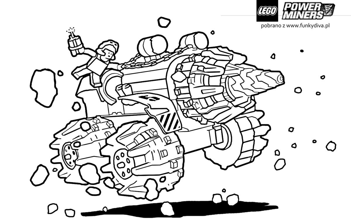 Free Coloring Pages Lego Hero Factory - Coloring Kids