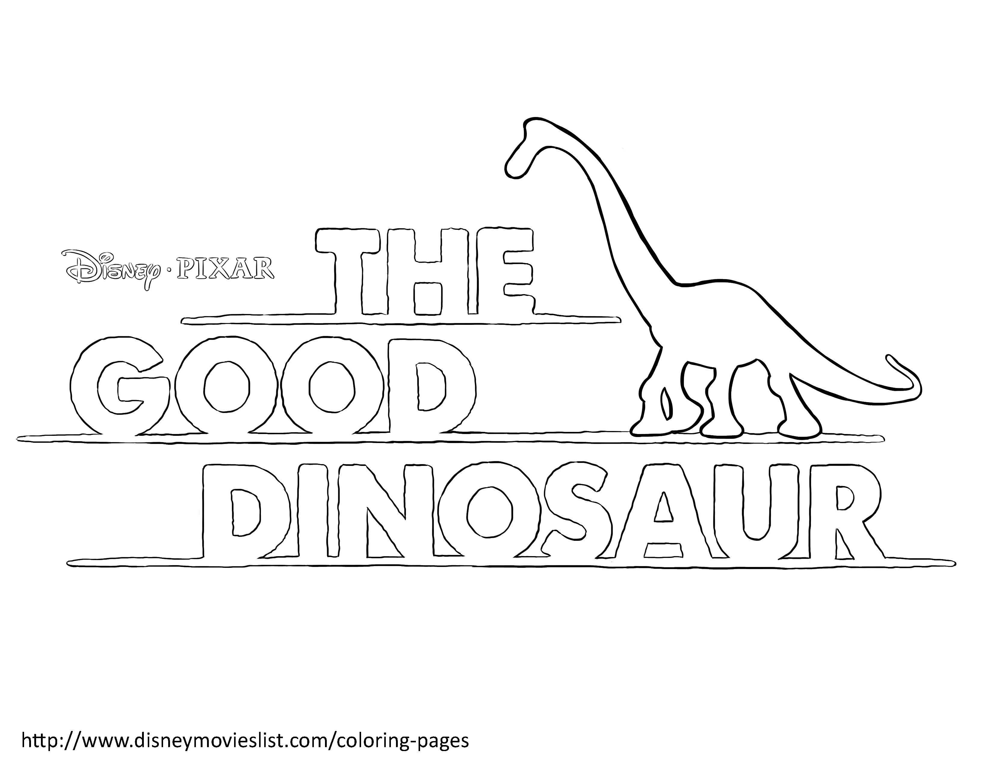 Disney's The Good Dinosaur Coloring Pages Sheet, Free Disney ...