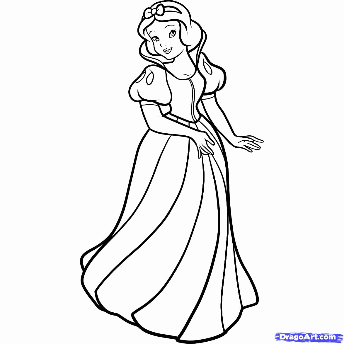 6 Pics Of Snow White And Black Coloring Pages - Disney ...