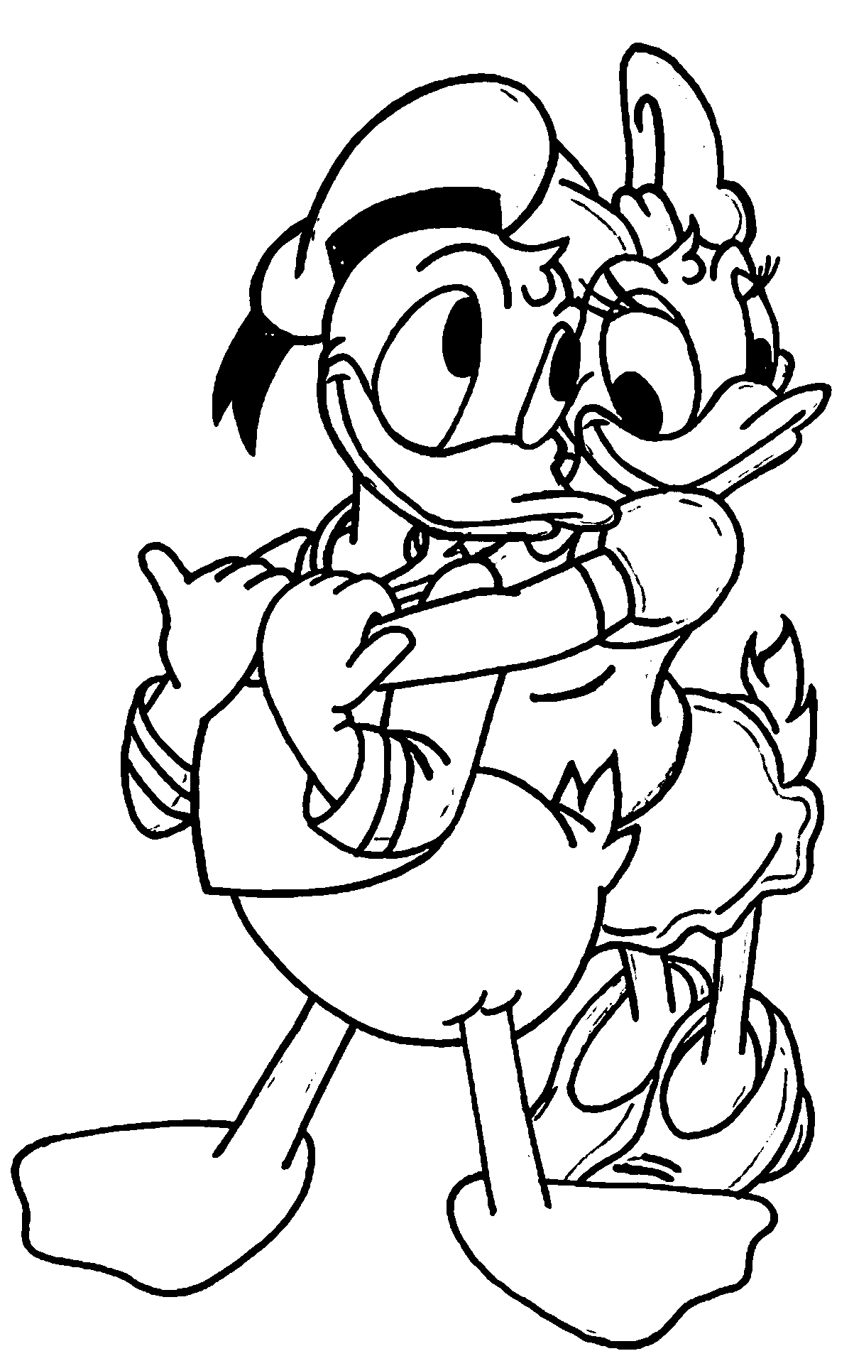 daffy coloring pages - photo #23