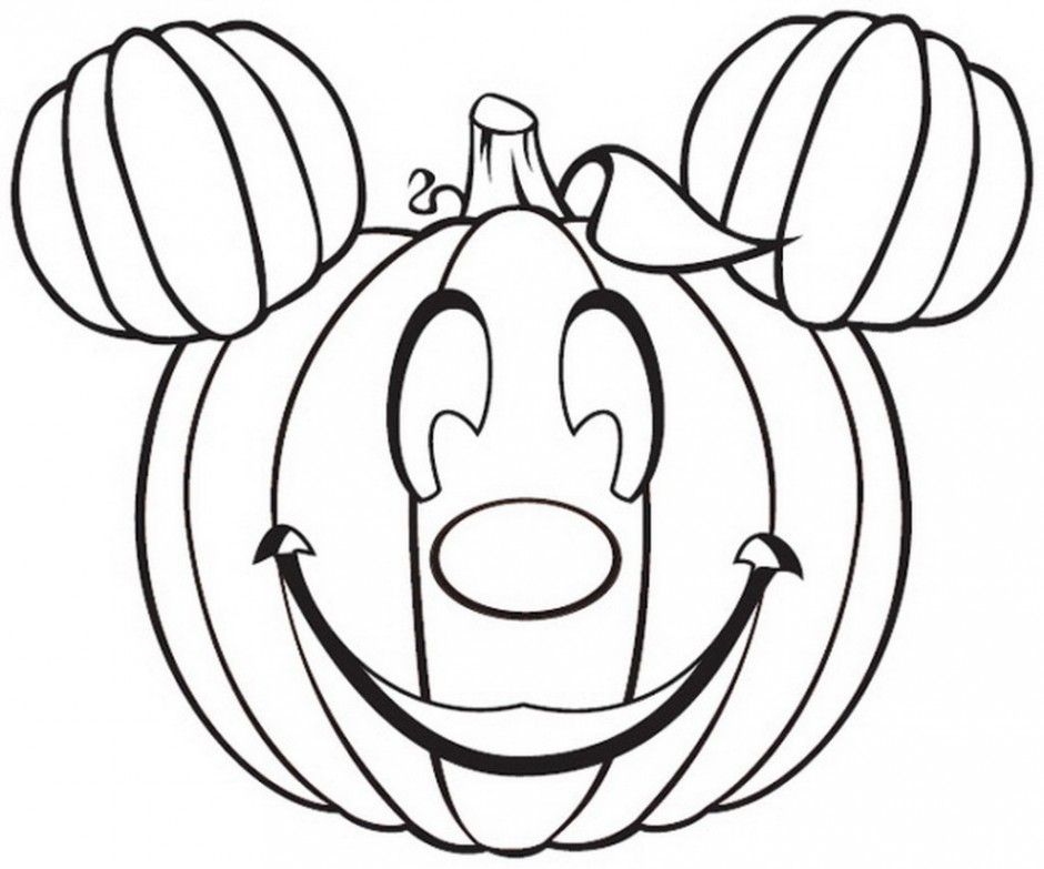 Halloween Mickey Mouse Coloring Pages - Coloring Home