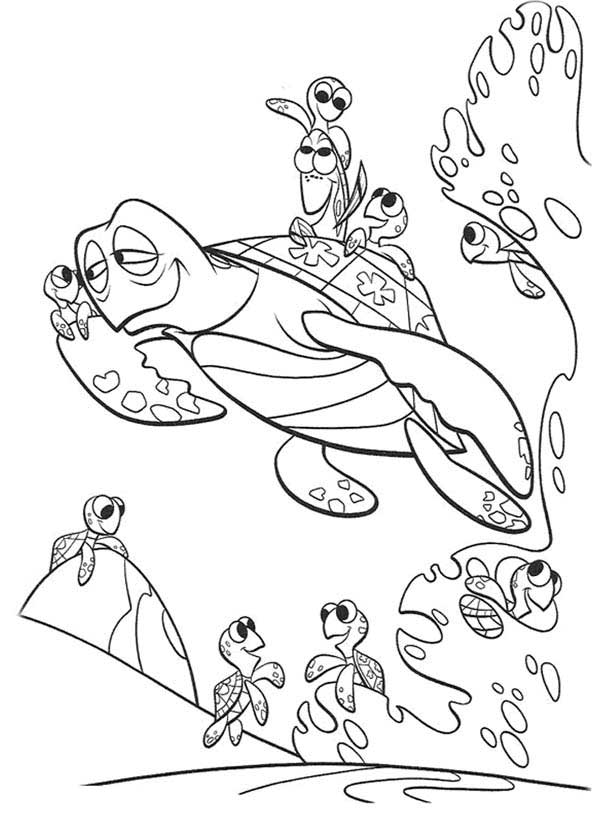 Baby Sea Turtles Coloring Pages - Coloring Home