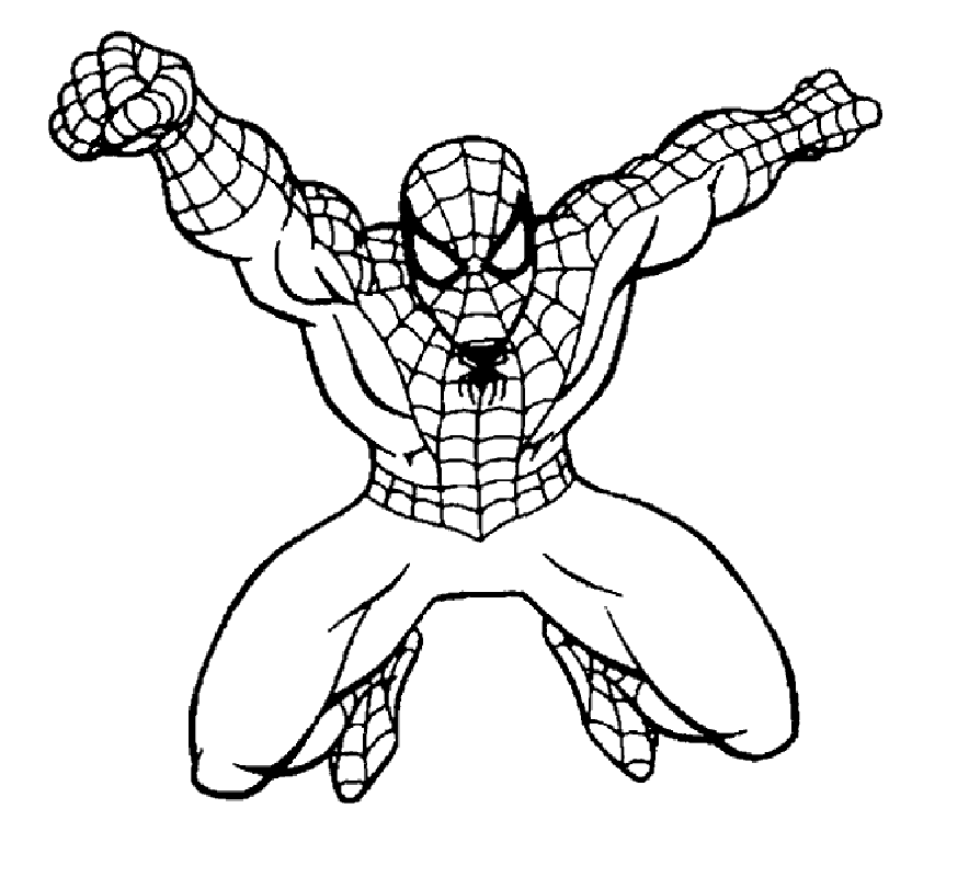 Spiderman Coloring Pages 8 | Free Printable Coloring Pages - Coloring Home