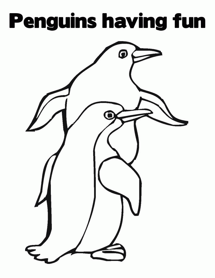 Coloring Penguin Pages Images | Animal Coloring Pages | Kids 
