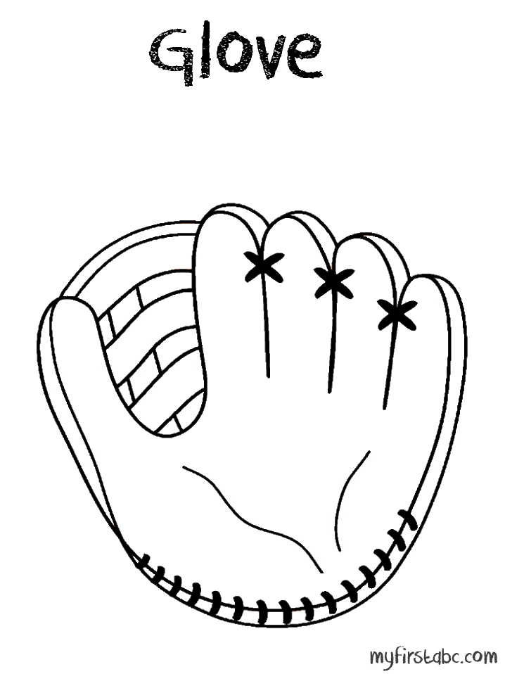 baseball mit Colouring Pages