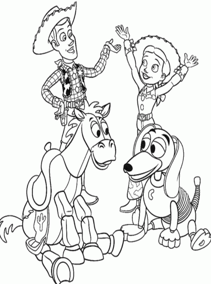 138 Unicorn Jessie And Woody Coloring Pages with Printable