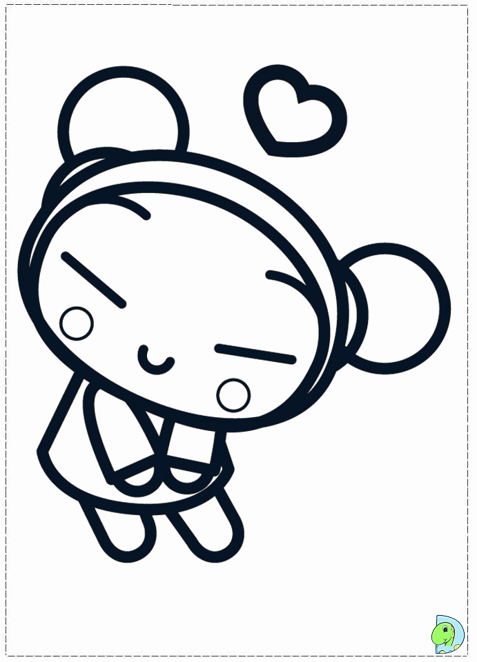 Pucca Coloring Pages - Coloring Home