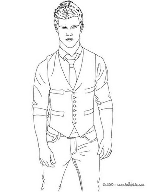Taylor Twilight Coloring page
