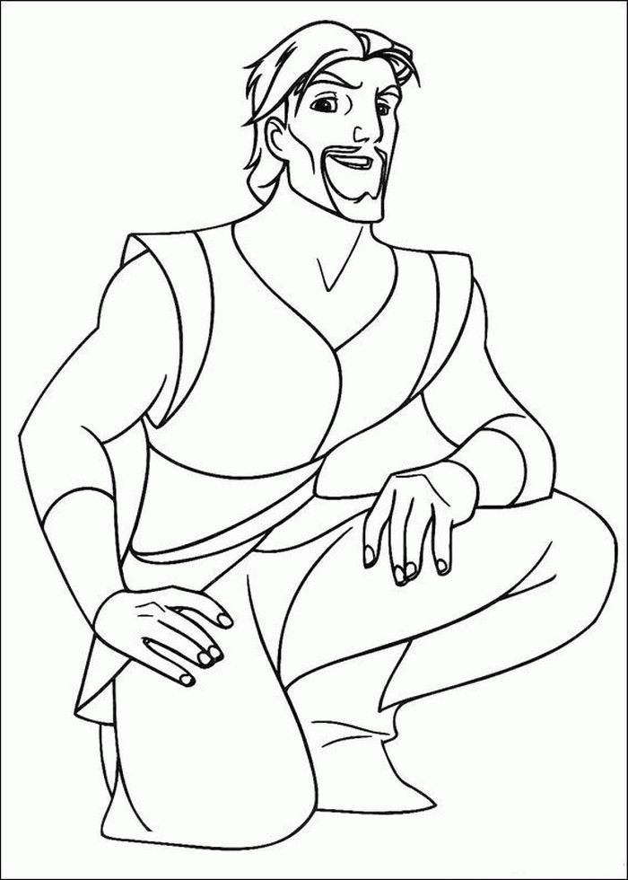 Sinbad the sailor Coloring Pages