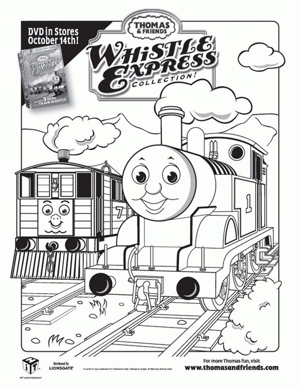 Thomas the Tank Engine Coloring Pages 17 | Free Printable Coloring 