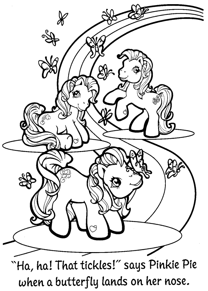 Printable picture of my little pony Keep Healthy Eating Simple