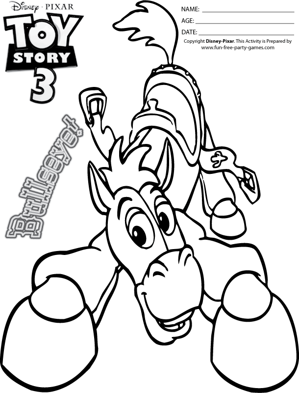 Toy Story Characters Coloring Pages Coloring Home