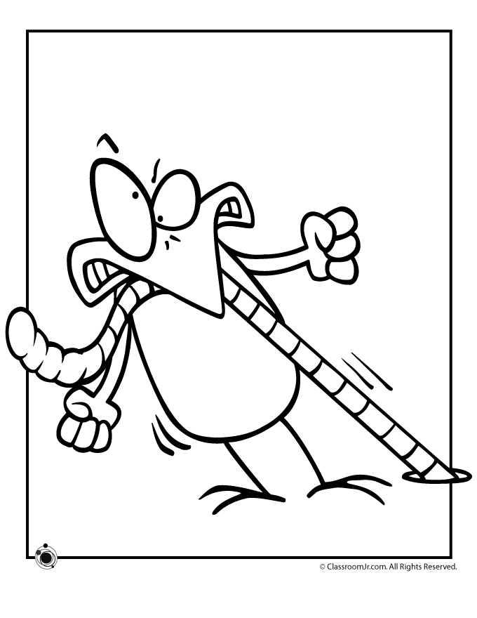 spring coloring pages worm page classroom jr