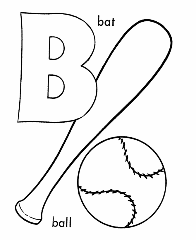 Letter B Coloring Pages Printable - Coloring Home